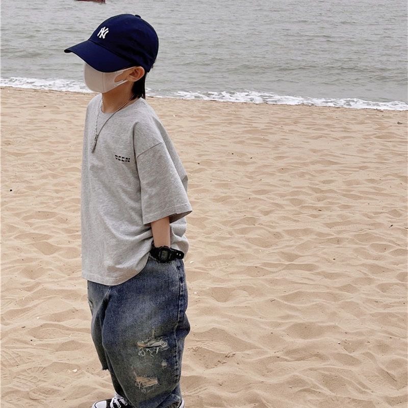 前字母背後貼布挺版上衣-細節圖4