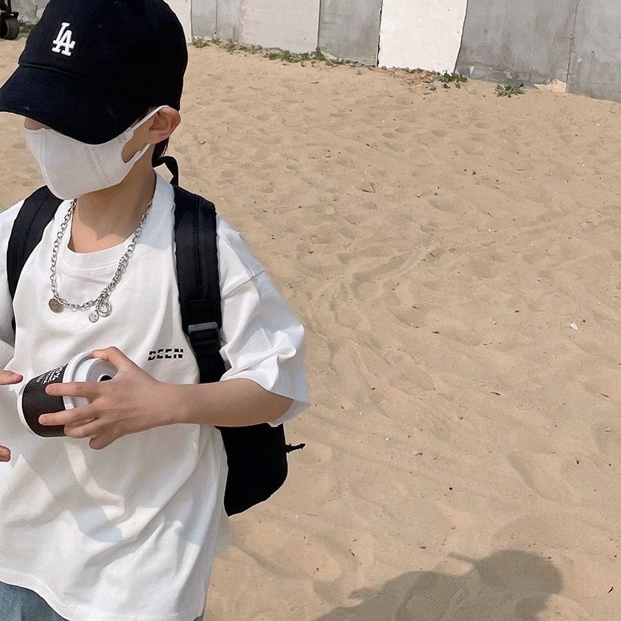 前字母背後貼布挺版上衣-細節圖6