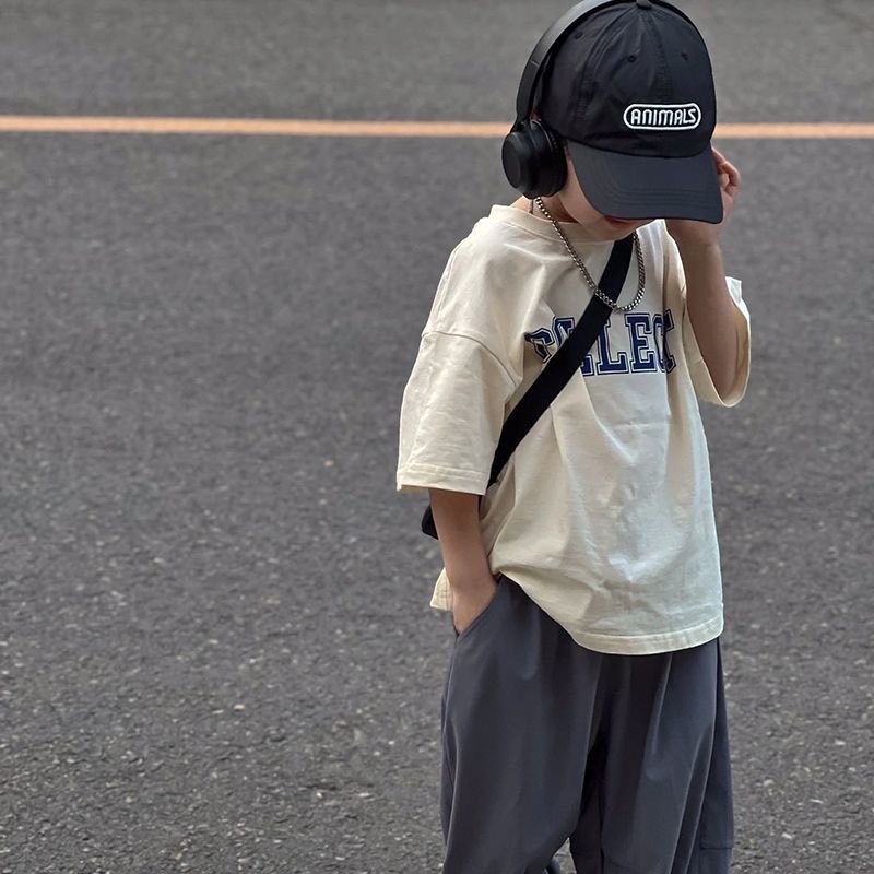 前字母背後貼布挺版上衣-細節圖4