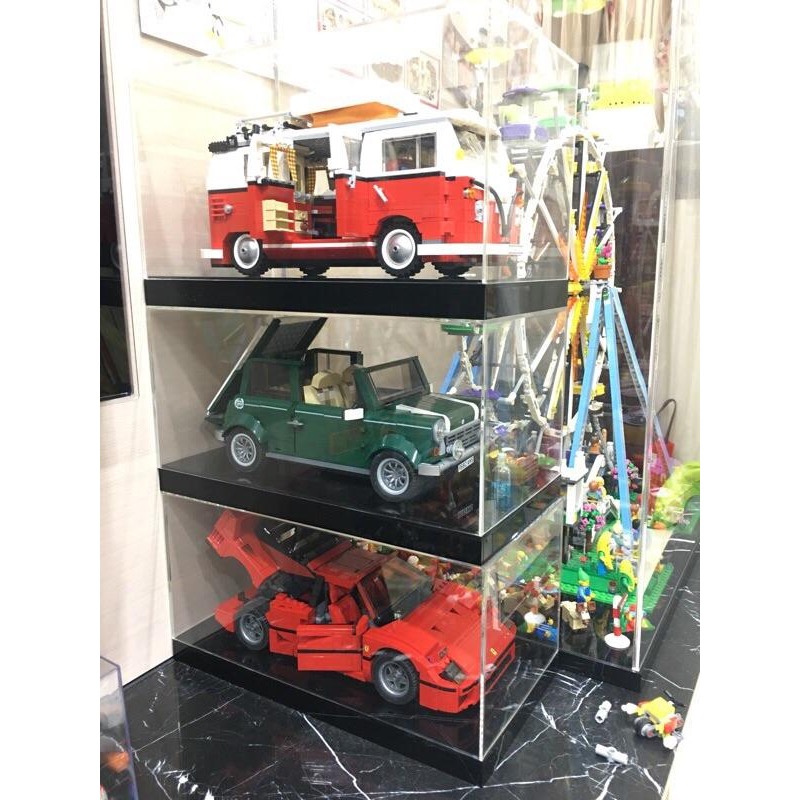 【ABOX在台自產自銷】高透光壓克力樂高10220 10252 10242 10271 21313 21317通用展示盒-細節圖5