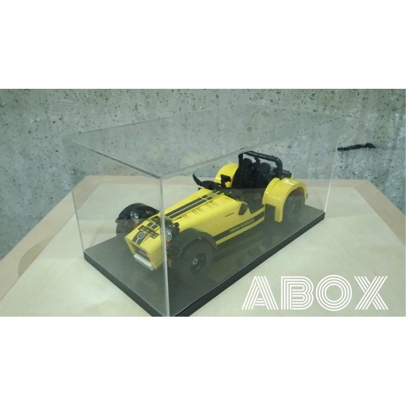 【ABOX在台自產自銷】高透光壓克力樂高10220 10252 10242 10271 21313 21317通用展示盒-細節圖7
