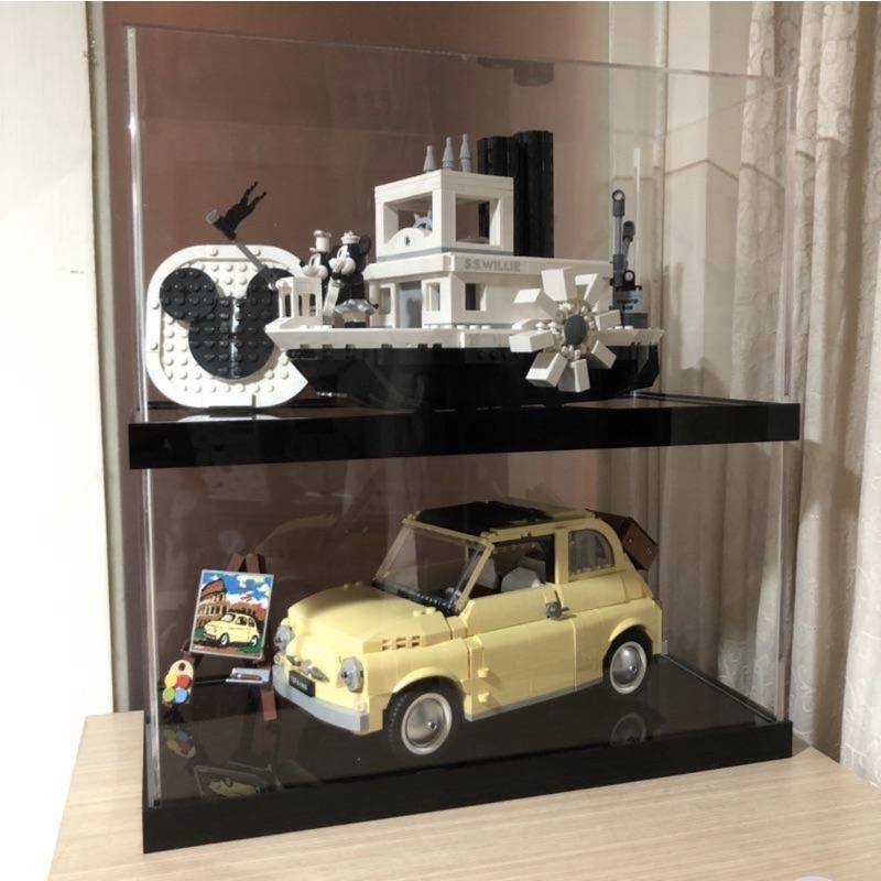 【ABOX在台自產自銷】高透光壓克力樂高10220 10252 10242 10271 21313 21317通用展示盒-細節圖8