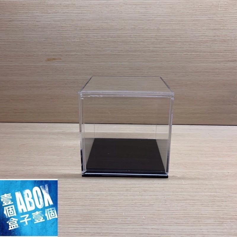 【ABOX在台自產自銷】高透光壓克力人偶 盲盒 公仔 滑門展示盒(內10x10x10)-細節圖2