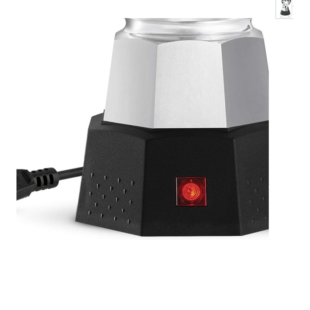 國際電壓 限量 義大利 比樂蒂 Bialetti Moka 電動版 電動摩卡壺 Elettrika 義大利 二杯 2杯-細節圖2