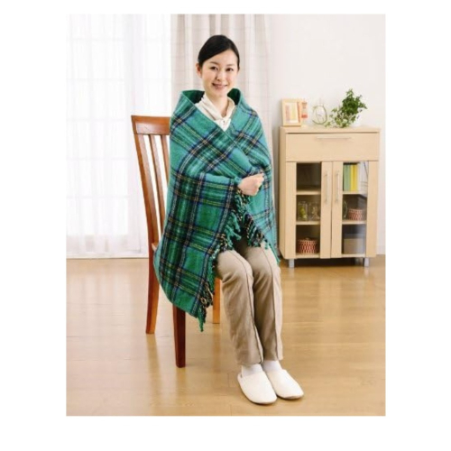 新年限定特賣 椙山紡織 日本製 電毯 電熱毯 140 82 綠色