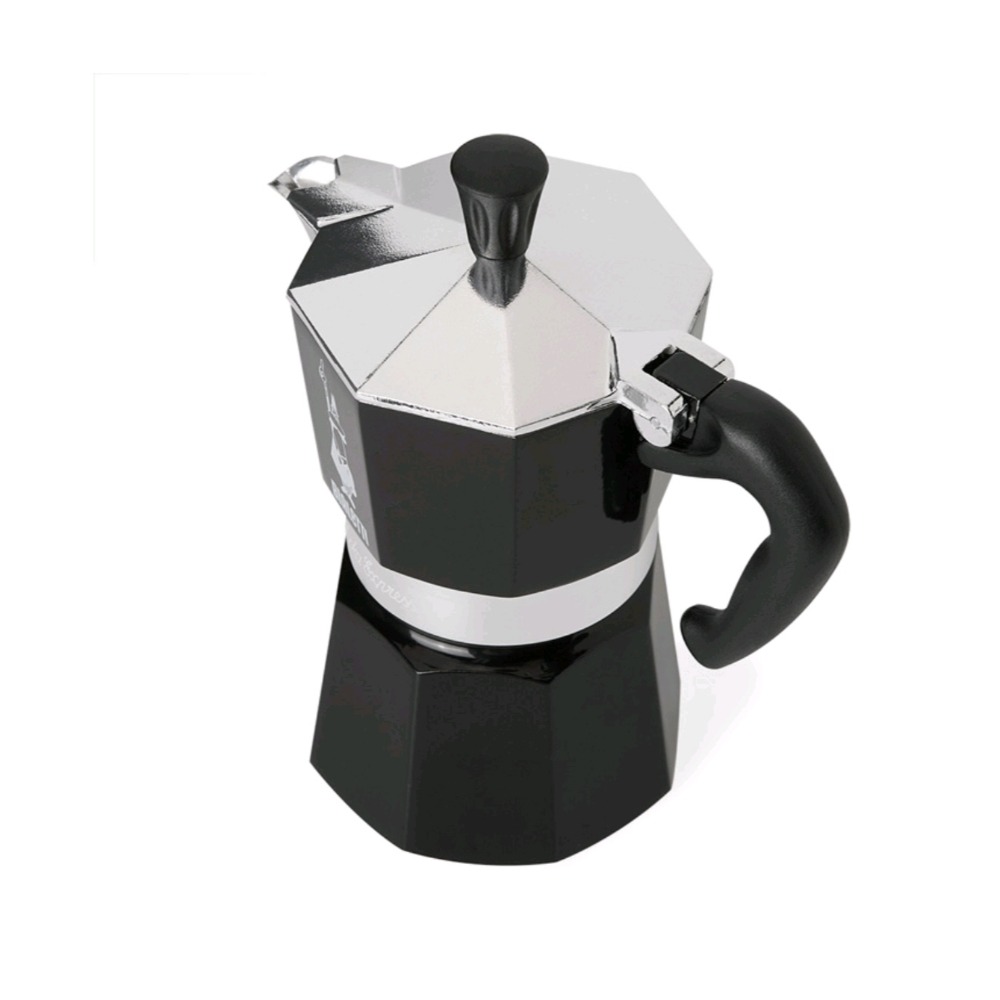 義大利 Bialetti 比樂蒂 摩卡壺  黑色 六杯 Moka  express-細節圖2