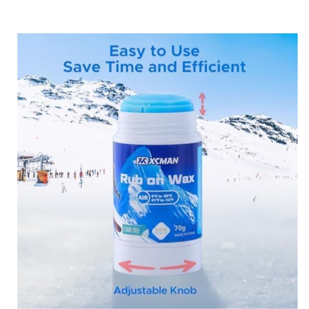 免熨燙 雪場救星 Xcman 全溫度 滑雪蠟 打蠟 全雪質 大容量 快速蠟 免加熱-細節圖4