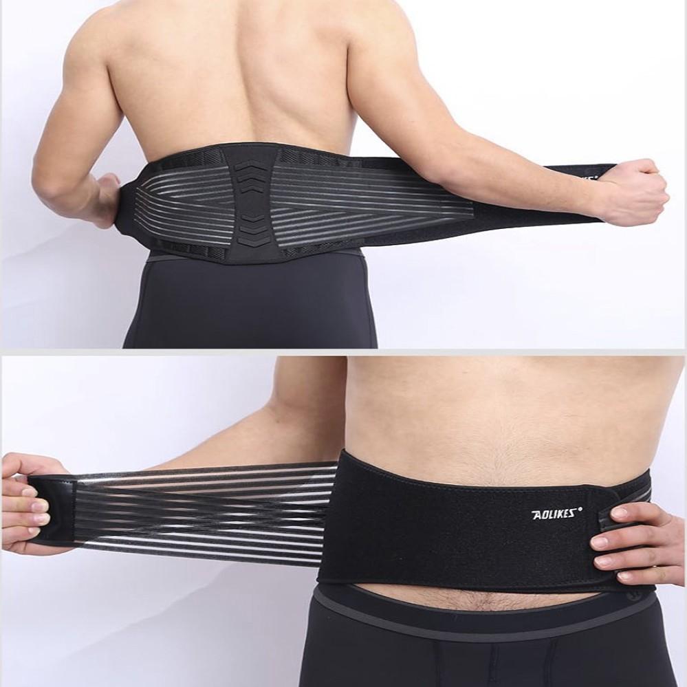 AOLIKES 升級款 強化加壓8根彈簧運動護腰-細節圖7