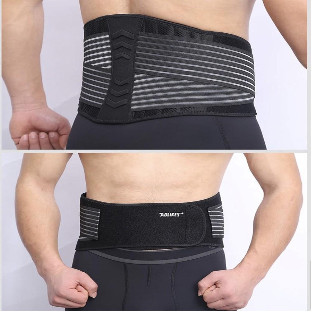 AOLIKES 升級款 強化加壓8根彈簧運動護腰-細節圖8