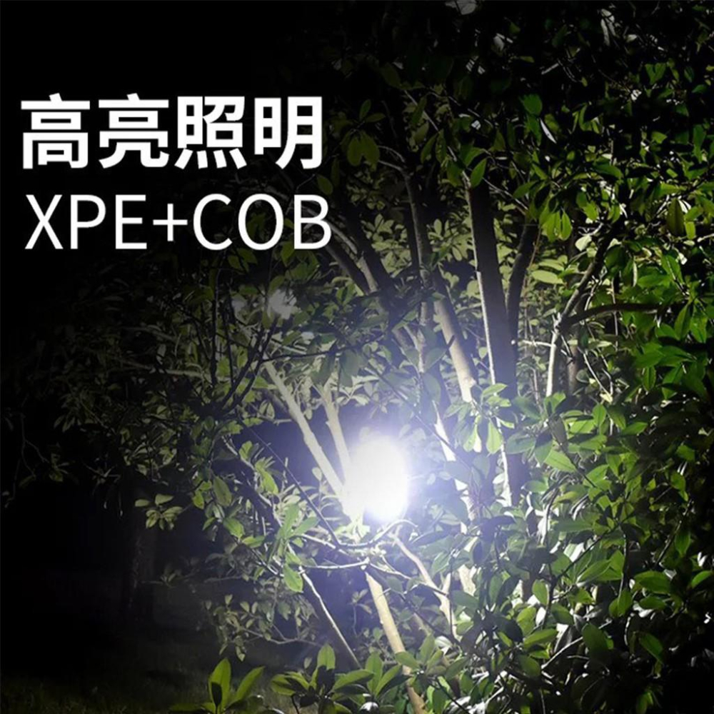 『開立發票』限時特價99元 迷你伸縮變焦LED鋁合金手電筒 帶測燈強光手電筒 USB快速充電-細節圖5