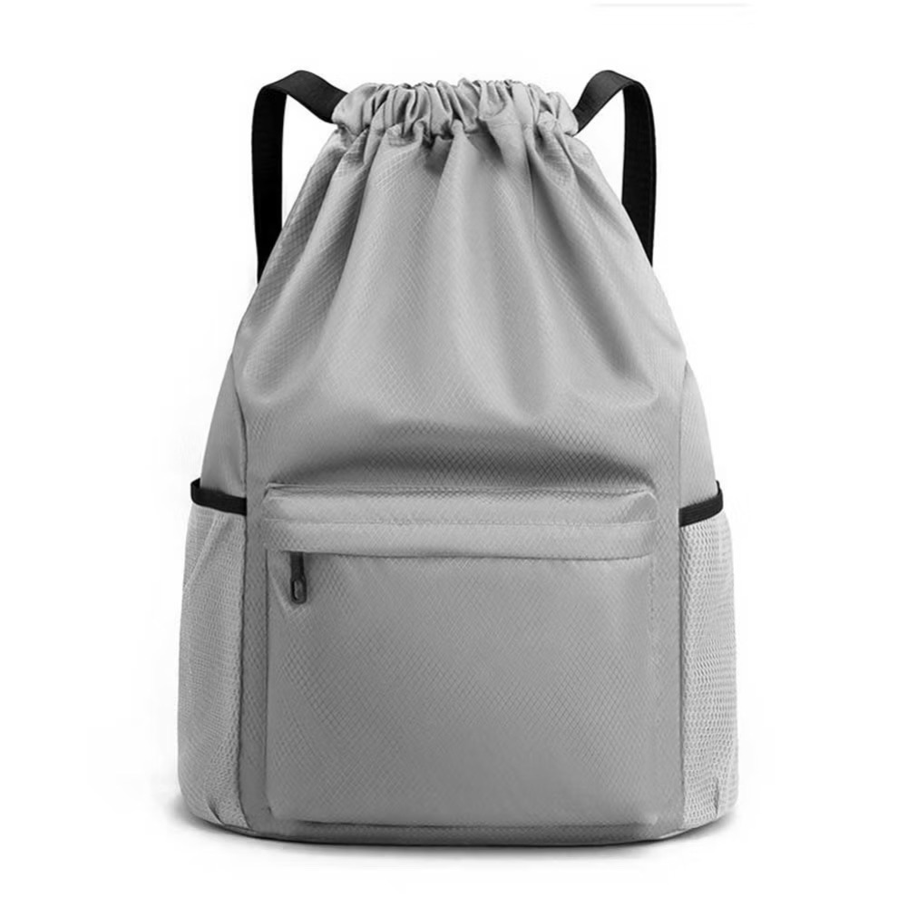 超大版 防潑水運動單雙肩束口抽繩背包 束口籃球帶 健身運動包 球鞋袋 游泳袋 運動休閒包-規格圖11