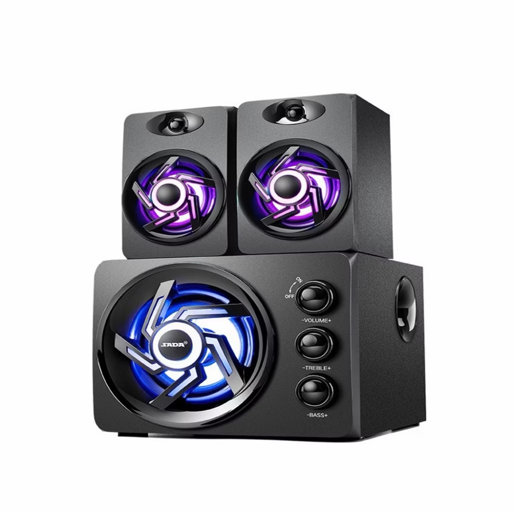 賽達D209 環繞3D 2.1聲道電腦喇叭 電腦音箱 重低音音箱 重低音喇叭 多媒體音箱 筆電音箱-細節圖2