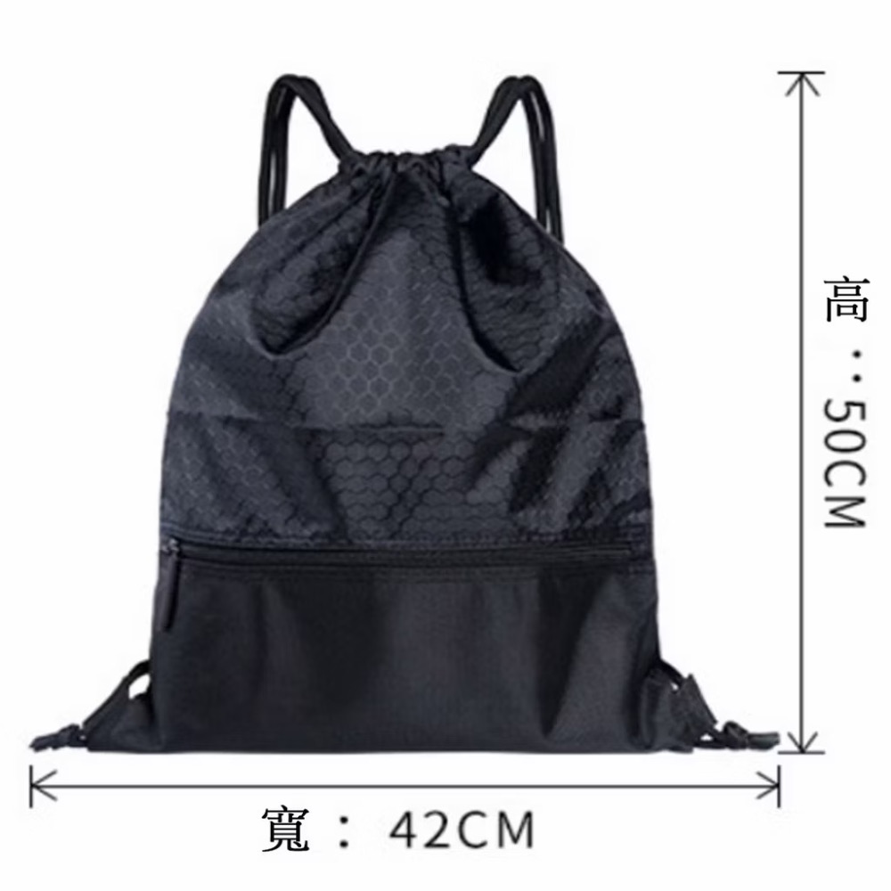 大容量運動包 防水束口包 抽繩背包 運動後背包 健身包 游泳包 束口袋 籃球包 輕便旅行包 收納袋-細節圖7