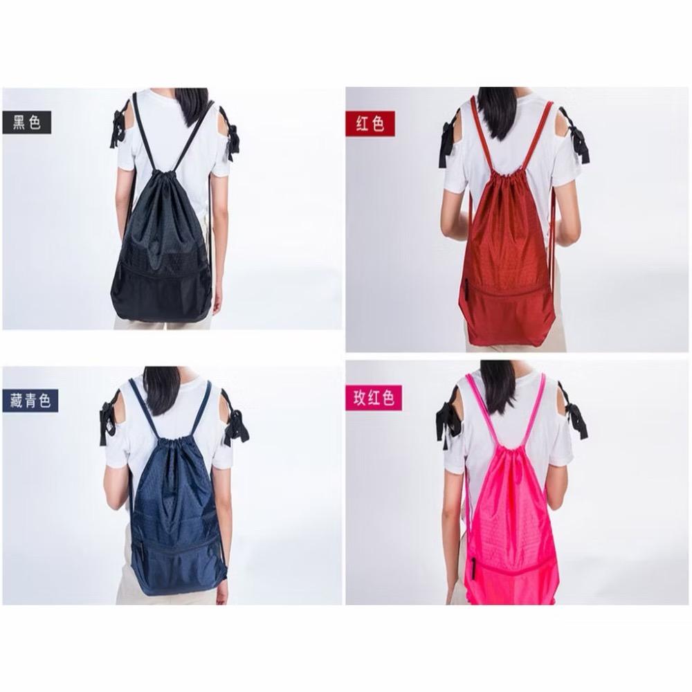 大容量運動包 防水束口包 抽繩背包 運動後背包 健身包 游泳包 束口袋 籃球包 輕便旅行包 收納袋-細節圖9