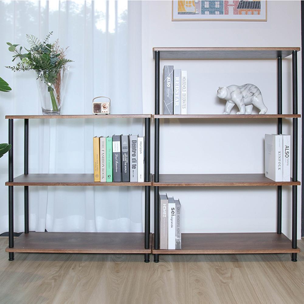 四層工業風多功能鐵架組 置物架 鞋架 置物櫃 工業風層架-細節圖8