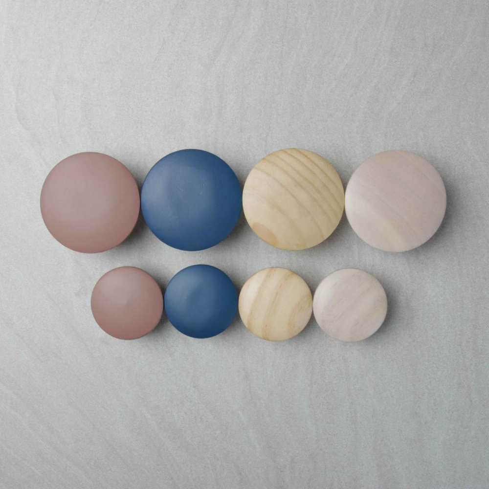 <<威格森家居>>MIT台灣製 紐西蘭松木圓形掛勾/把手/北歐實木創意掛勾//彩色/圓形/兒童房/壁面創意掛勾/衣帽鉤-細節圖4