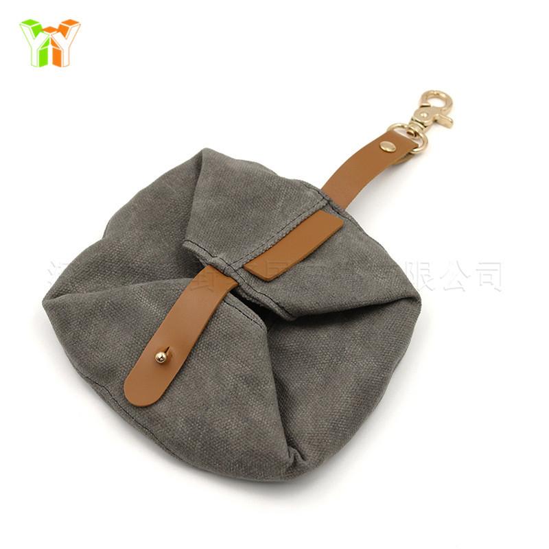 <威格森家居>寵物 戶外食物碗 可折疊 方便攜帶 寵物旅行外出食物碗 帆布材質 寵物碗 旅行露營可折疊貓狗寵物飯盆-細節圖8