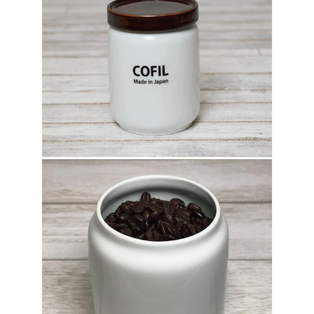 <威格森家居> COFIL 陶瓷咖啡罐  茶葉罐  收納罐 保存 收納-細節圖4