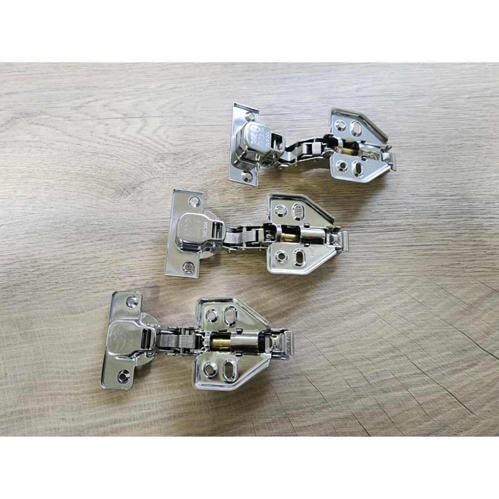 工廠現貨 304 可泡水 不鏽鋼 2段力 西德 鉸鍊 活頁 緩衝 吋15 櫥櫃 衣櫃 五金 鉸鏈 西德鉸鏈-細節圖5