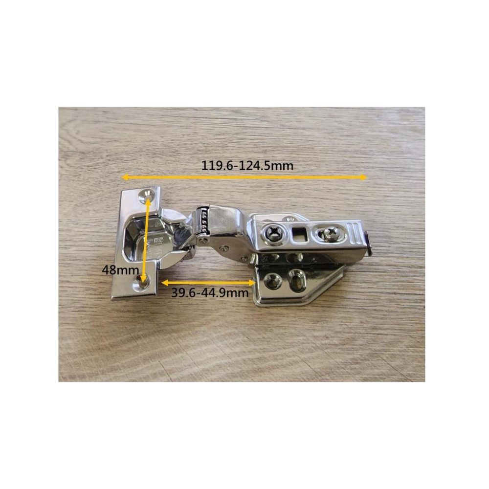 工廠現貨 304 可泡水 不鏽鋼 2段力 西德 鉸鍊 活頁 緩衝 吋15 櫥櫃 衣櫃 五金 鉸鏈 西德鉸鏈-細節圖6