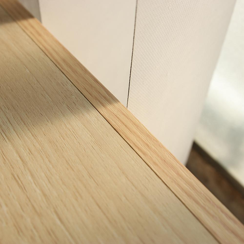 <威格森家居>台灣製 經典橡木 4層 轉角櫃 角落櫃 收納櫃 櫥櫃 衣櫃 床頭櫃 公仔櫃 展示櫃 4層櫃 櫃子-細節圖8