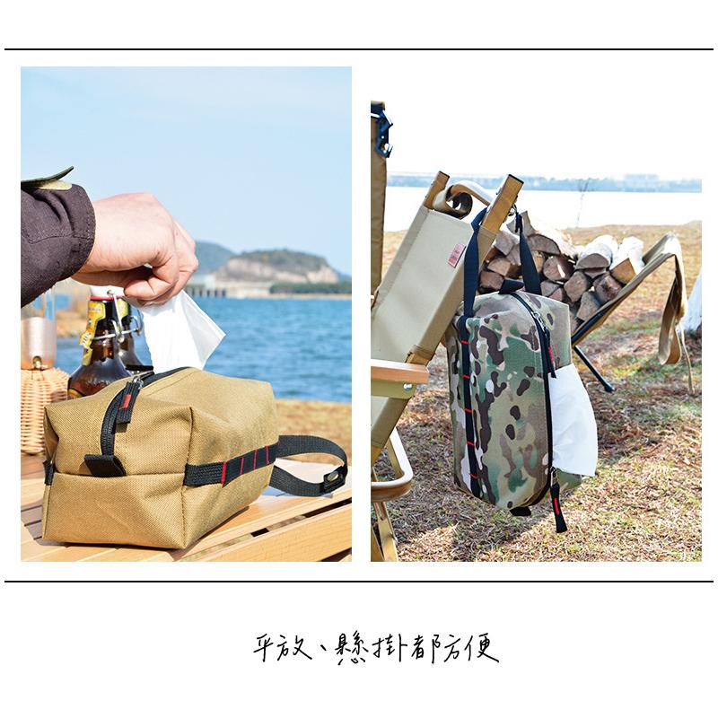 <威格森家居> 露營面紙套 收納包 工具包 可吊掛 露營收納袋 掛式面紙套 面紙袋 防水-細節圖3