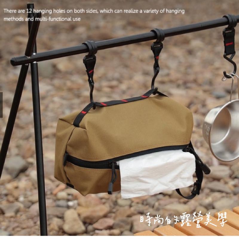 <威格森家居> 露營面紙套 收納包 工具包 可吊掛 露營收納袋 掛式面紙套 面紙袋 防水-細節圖4