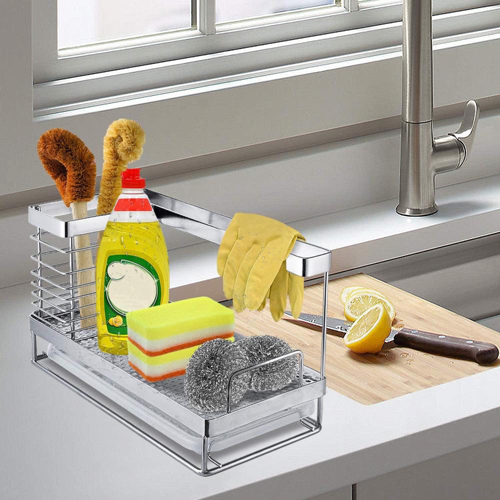 <威格森家居> 18/8 不銹鋼 304 耐用 抗銹 瀝水架 流理台瀝水架 水槽 置物架-細節圖5