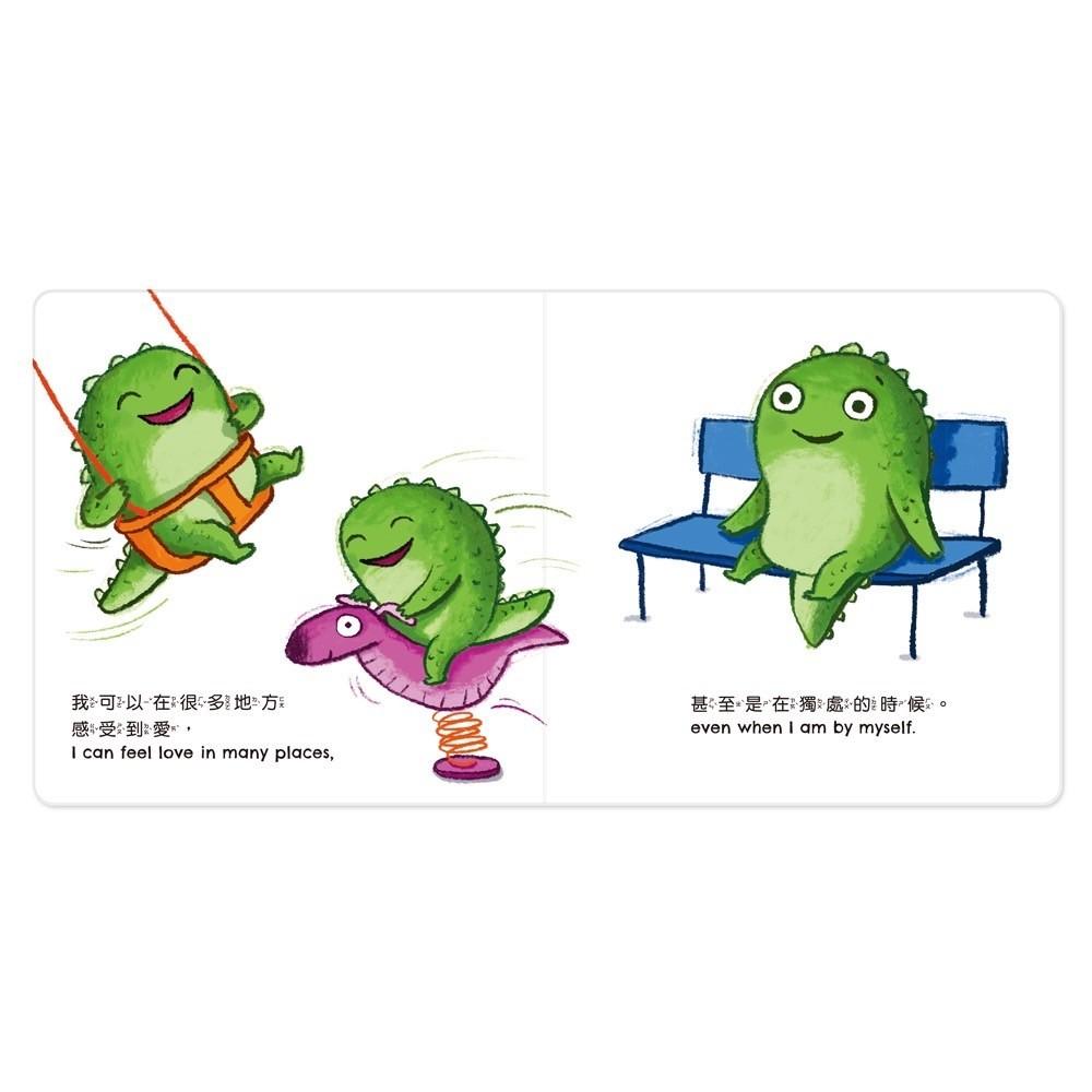 [BB&C] 現貨🌟小怪獸EQ管理繪本 中英雙認識情緒繪本 華碩文化 心情繪本硬頁書生氣難過悲傷快樂被愛 童書繪本 開心-細節圖3