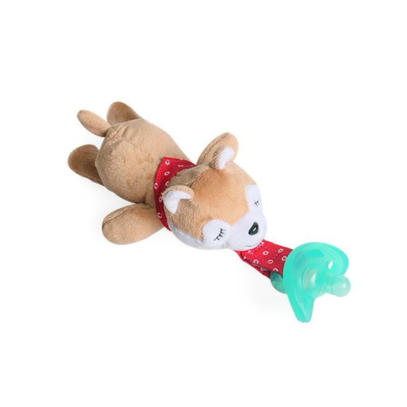 【台灣出貨】 安撫奶嘴玩偶 龍蝦 長頸鹿 動物奶嘴 動物奶嘴 布偶 安撫布偶 奶嘴掛帶 龍蝦奶嘴 龍蝦娃娃 奶嘴玩偶-細節圖5