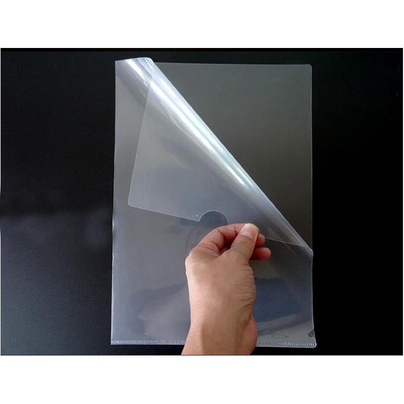 辦公用品 透明L夾文件夾文件袋二頁夾加厚18C資料保護套-細節圖4