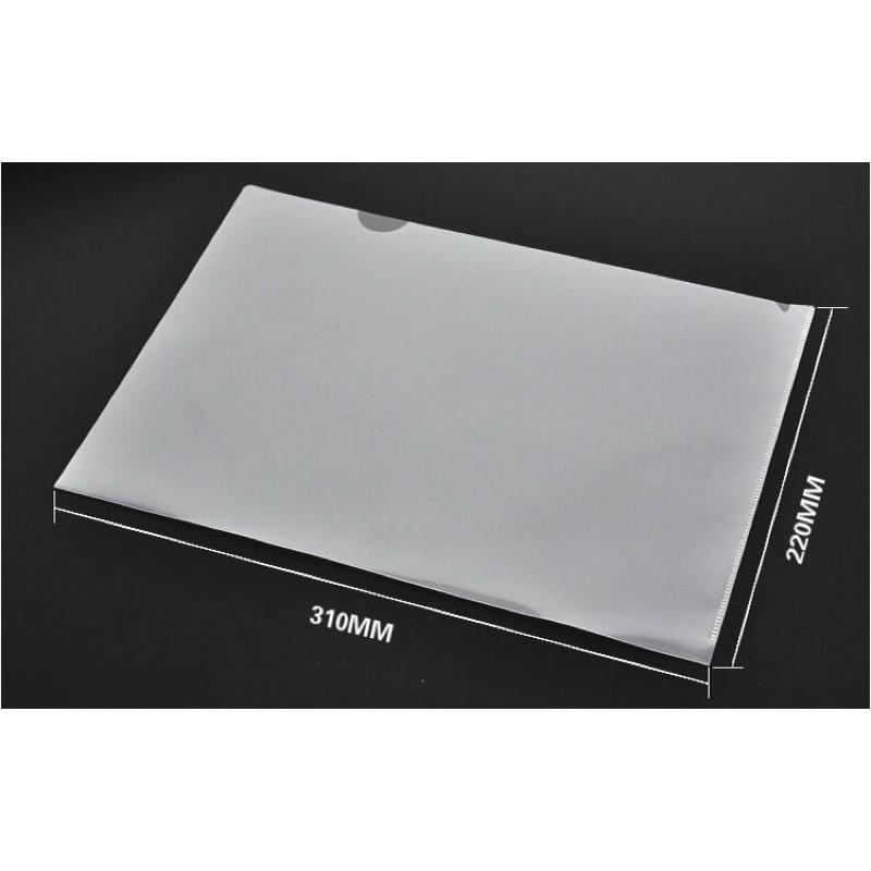 辦公用品 透明L夾文件夾文件袋二頁夾加厚18C資料保護套-細節圖6