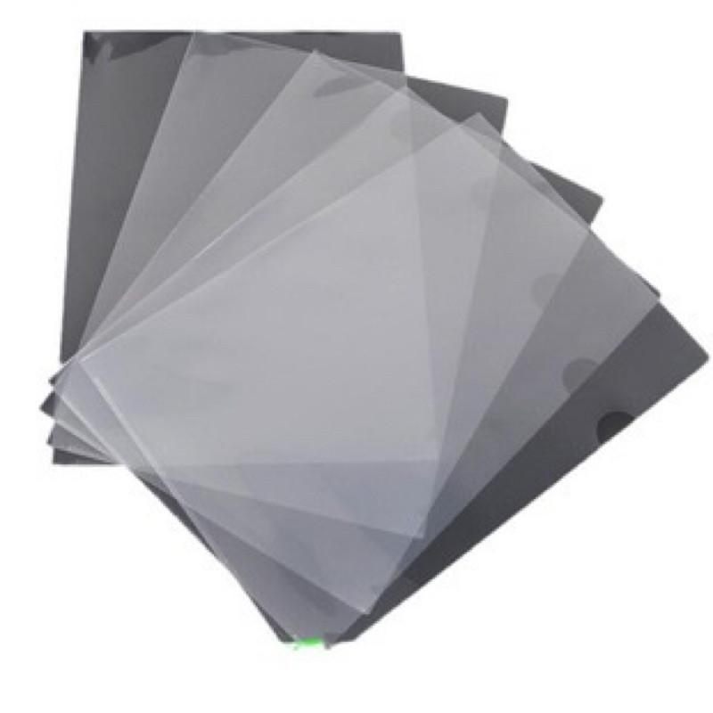 辦公用品 透明L夾文件夾文件袋二頁夾加厚18C資料保護套-細節圖7