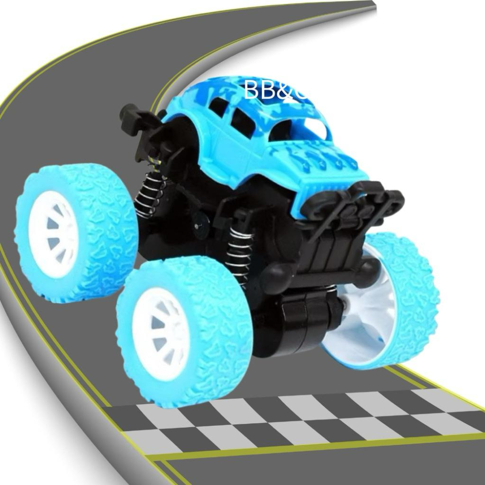 【台灣出貨】BB&C 兒童迴力車 四驅雙向慣性越野車 耐撞耐摔 玩具車/小朋友 交朋友 送禮最佳首選-細節圖9