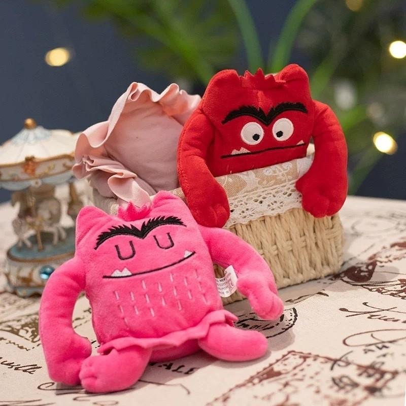 【台灣出貨】【BB&C】隔日到貨 The Color Monster 我的情緒 小怪獸娃娃 情緒小怪獸娃娃情緒小怪獸玩偶-細節圖2