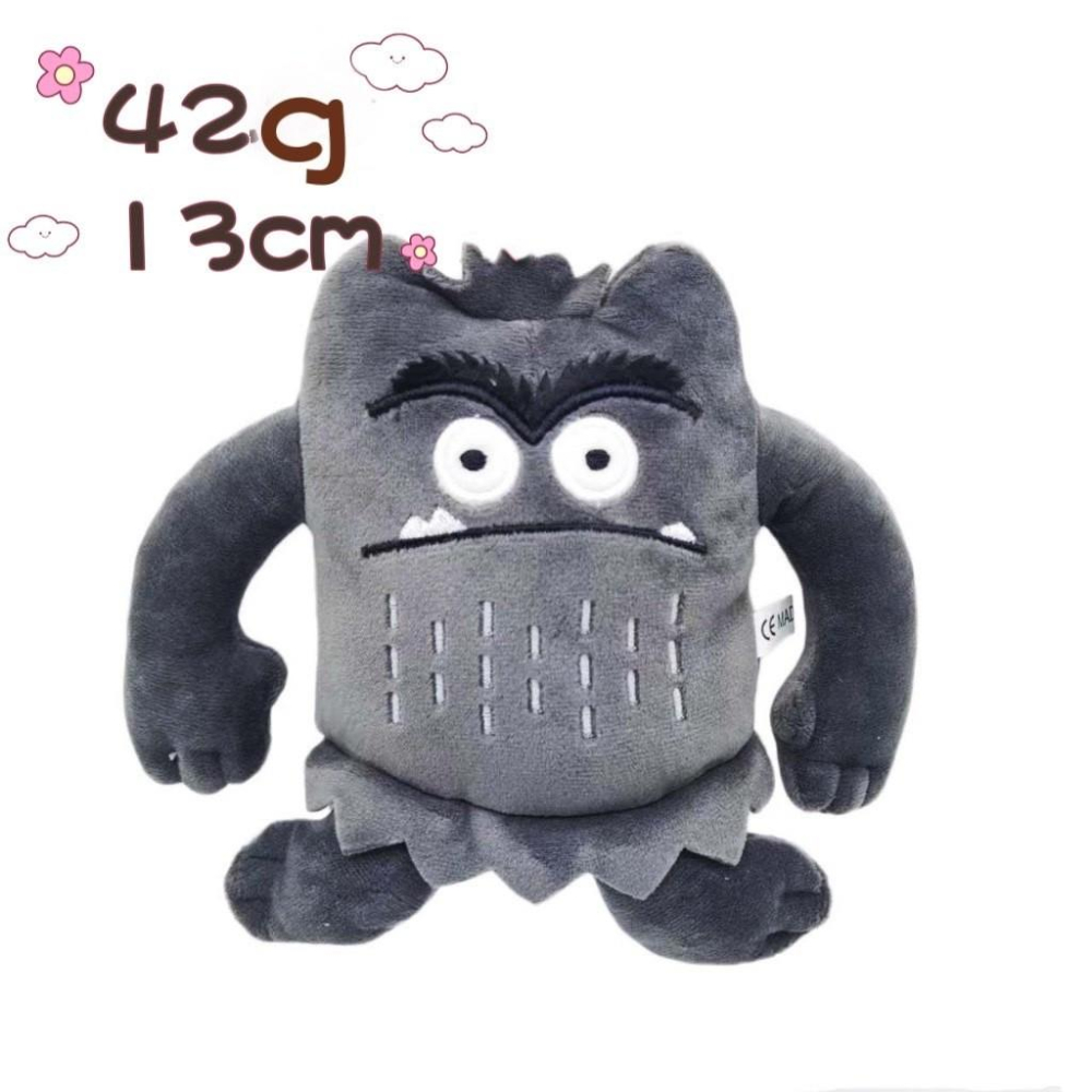 【台灣出貨】【BB&C】隔日到貨 The Color Monster 我的情緒 小怪獸娃娃 情緒小怪獸娃娃情緒小怪獸玩偶-細節圖5