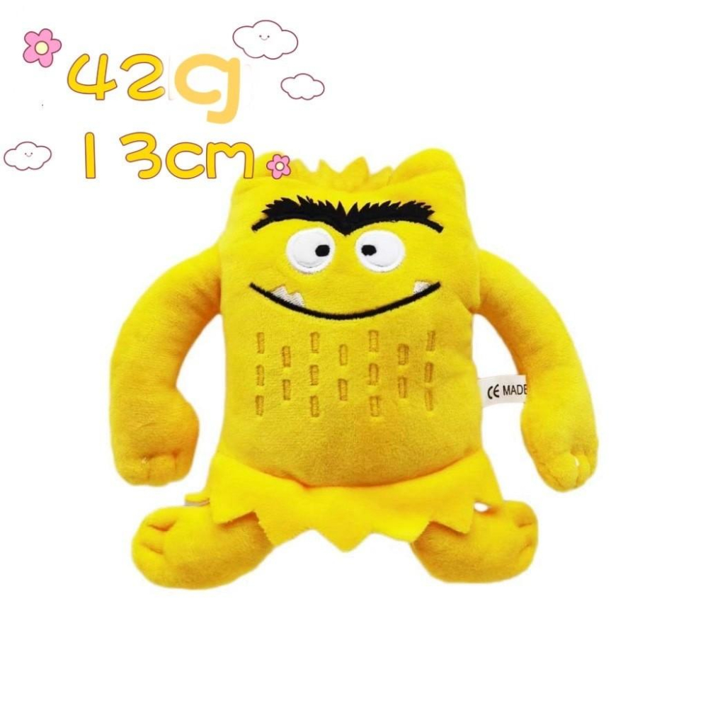 【台灣出貨】【BB&C】隔日到貨 The Color Monster 我的情緒 小怪獸娃娃 情緒小怪獸娃娃情緒小怪獸玩偶-細節圖7