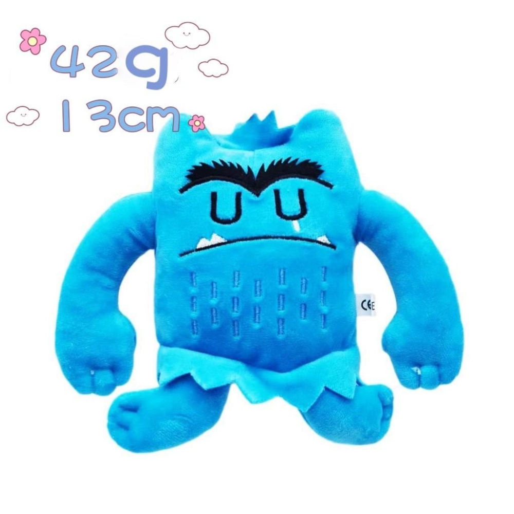 【台灣出貨】【BB&C】隔日到貨 The Color Monster 我的情緒 小怪獸娃娃 情緒小怪獸娃娃情緒小怪獸玩偶-細節圖8