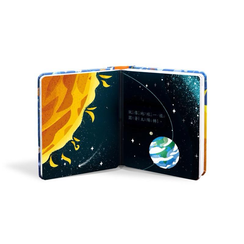 秒懂圖解方塊書系列🌟太空，有什麼？宇宙探險星球🌍字卡 掛圖 硬體圖畫繪本-細節圖6