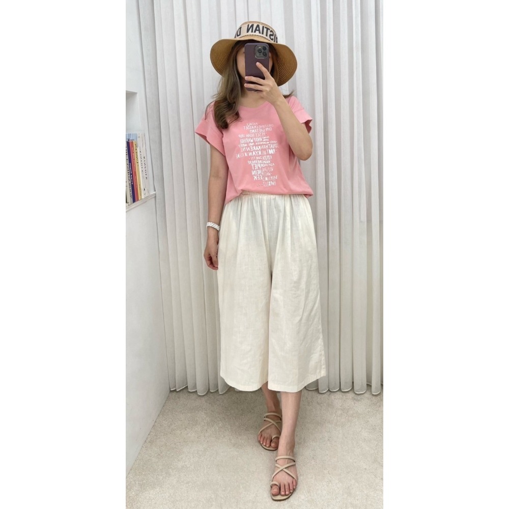 韓系英文釘銖上衣-細節圖4