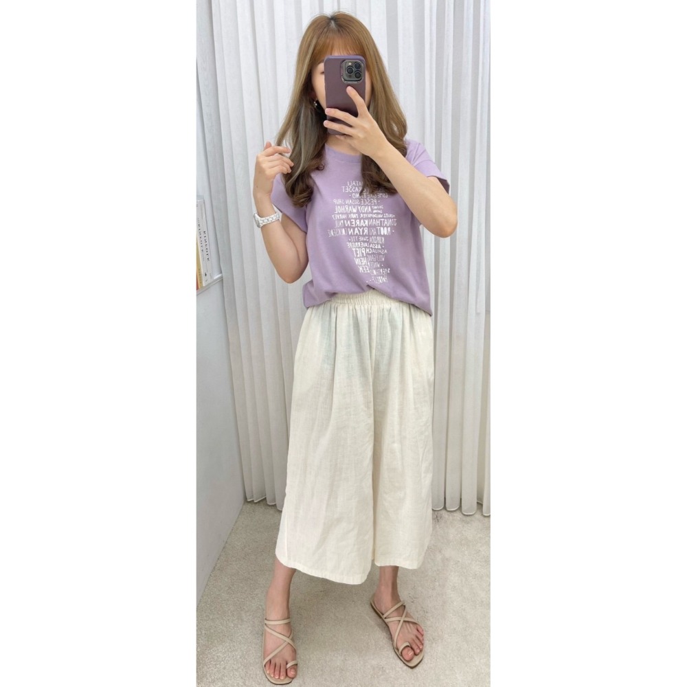 韓系英文釘銖上衣-細節圖5