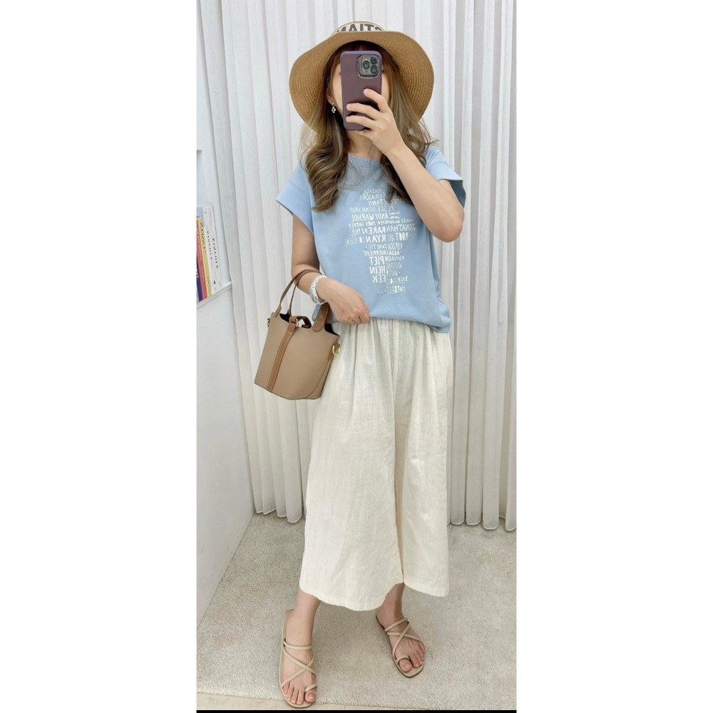 韓系英文釘銖上衣-細節圖6