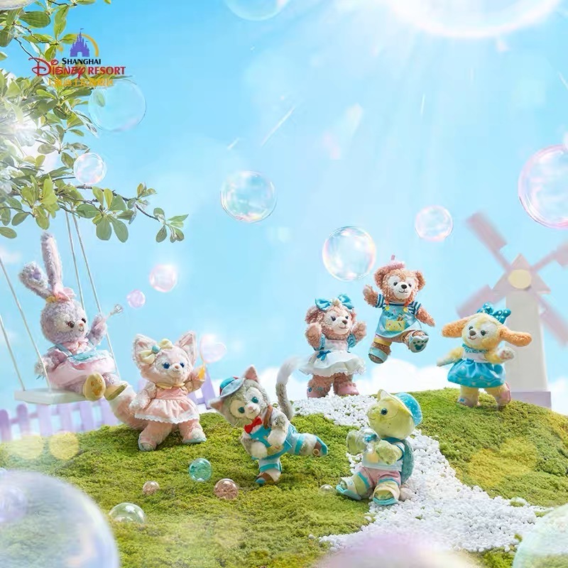 上海迪士尼代購🏰 達菲與好友 夏日泡泡趴系列 雪莉玫 史黛拉 星黛露 玲娜貝兒 曲奇狗 可琦安 傑拉托尼 奧爾梅爾-細節圖2