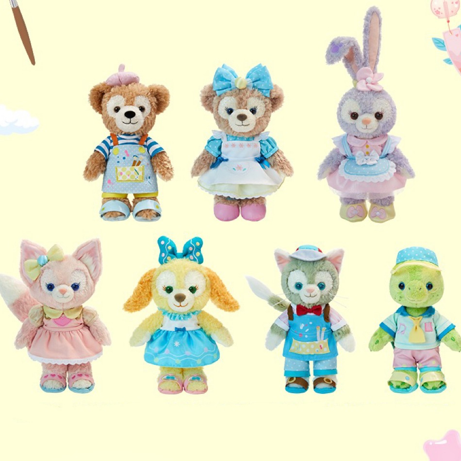 上海迪士尼代購🏰 達菲與好友 夏日泡泡趴系列 雪莉玫 史黛拉 星黛露 玲娜貝兒 曲奇狗 可琦安 傑拉托尼 奧爾梅爾-細節圖3