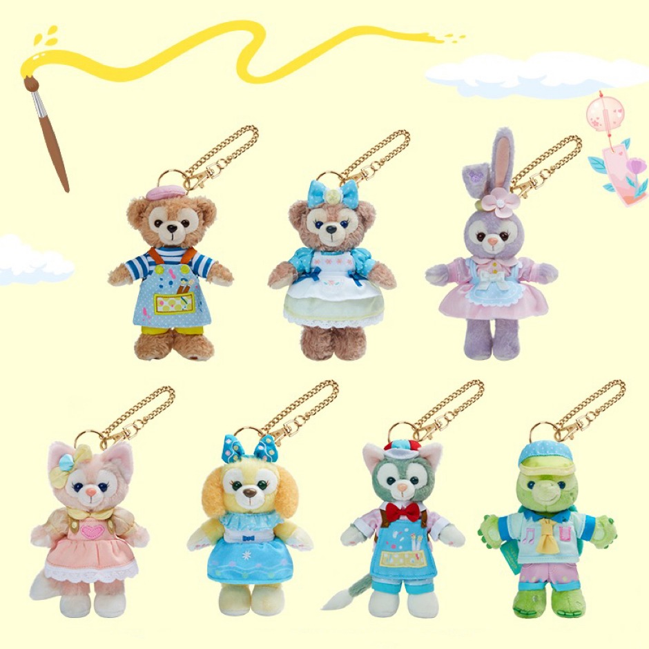 上海迪士尼代購🏰 達菲與好友 夏日泡泡趴系列 雪莉玫 史黛拉 星黛露 玲娜貝兒 曲奇狗 可琦安 傑拉托尼 奧爾梅爾-細節圖4