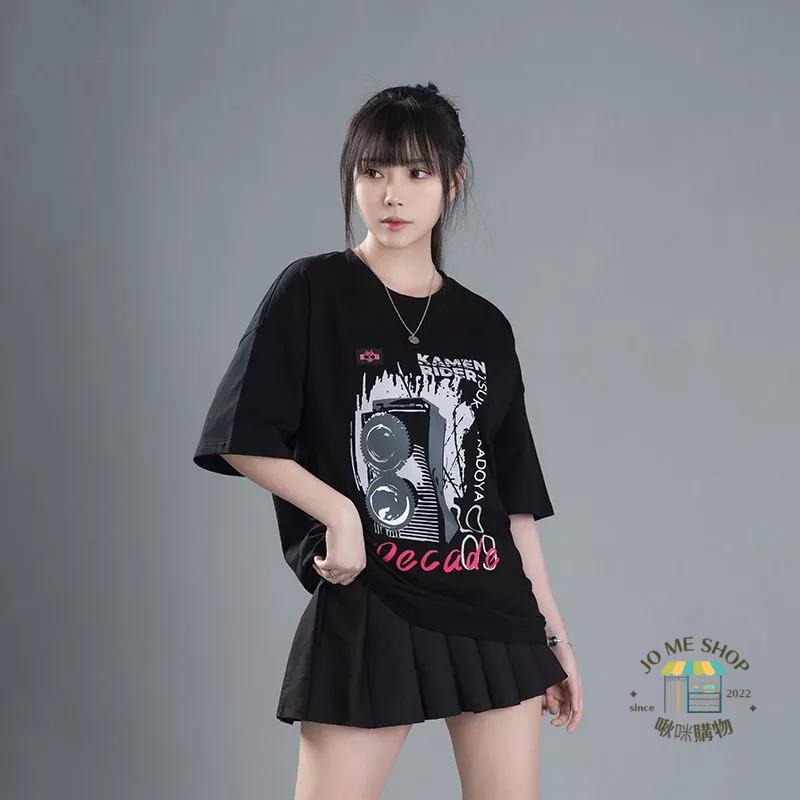 現貨  🏍正版 23年新款 假面騎士 Decade 周邊上衣 假面騎士 帝騎 印花 純色 短袖T恤-細節圖2