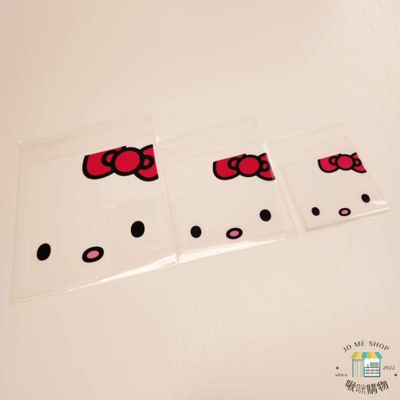 🍩🍫🍬現貨🍭 kitty 自粘袋 禮物袋 包裝袋 西點袋 餅乾袋 糖果袋 美睫禮物袋 OPP袋 喜糖 烘焙-細節圖2