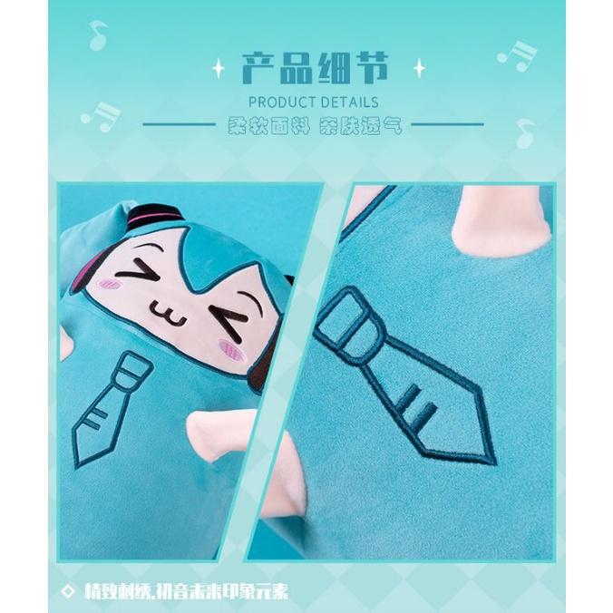 現貨 新品 禮物 👘官方授權 正品 Hatsune Miku 初音 初音未來 Miku 抱抱系列 長條可愛抱抱枕-細節圖8