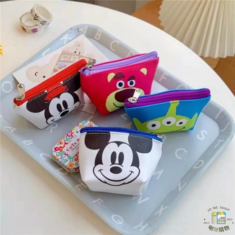 現貨 🏰 迪士尼 Disney 米奇 三眼怪 草莓熊 零錢包 禮物 可愛 卡通 矽膠 日本大創 出國-細節圖2