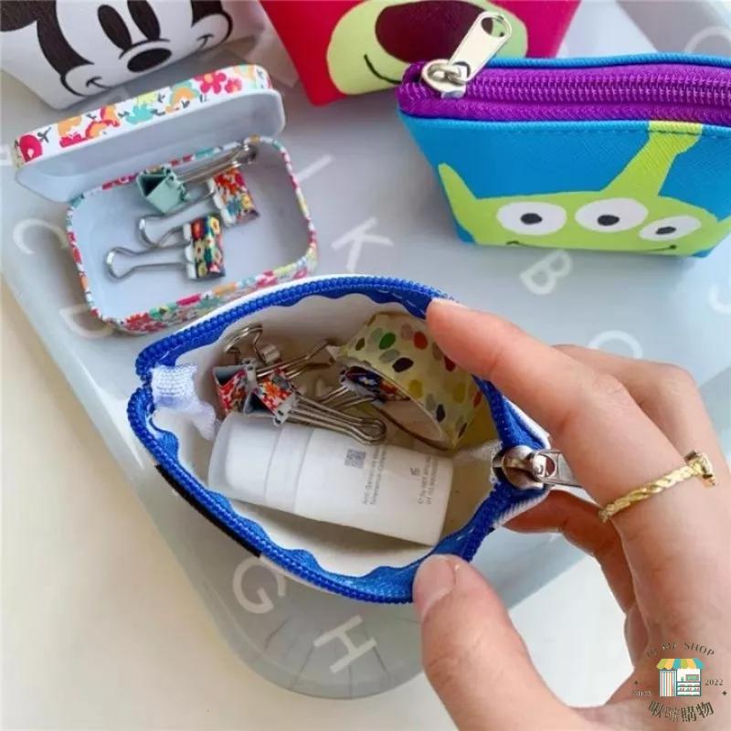 現貨 🏰 迪士尼 Disney 米奇 三眼怪 草莓熊 零錢包 禮物 可愛 卡通 矽膠 日本大創 出國-細節圖5